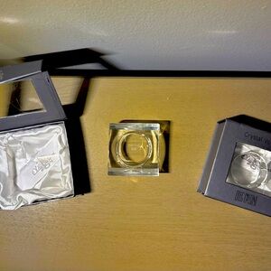 Oleg Cassini Crystal Candle Holder